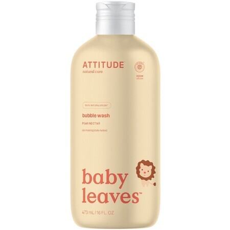 Attitude Baby-Badeschaum mit Birnensaft-Geschmack 473 ml