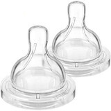 Philips Avent Chupete Classic 1 orificio, 0m+ 2 unidades