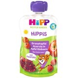 HiPP Organic HiPP BIO Hippis 100% fruit Apple-Malina-Granate Apple-Acerola 100 g