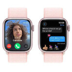 Apple Watch Series 9 GPS 41mm Aluminiumgehäuse mit Sportarmband, rosa