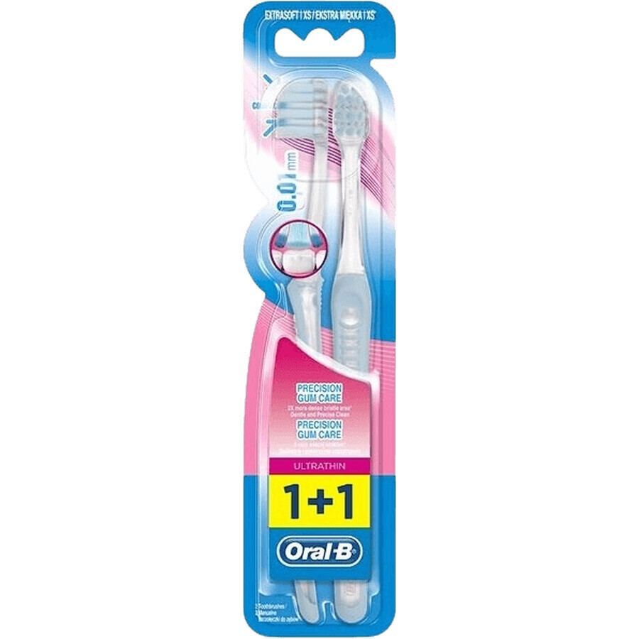 Periuță de dinți Oral-B Ultra Thin Extra Soft 2 buc