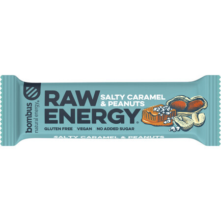 Bombus Raw Energy Sale caramellato e nocciole mou 50 g