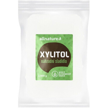 Allnature Xylitol - zucchero di betulla, 1000 g