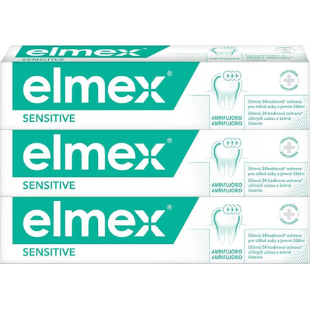 Elmex Gevoelige Tandpasta 3 x 75 ml