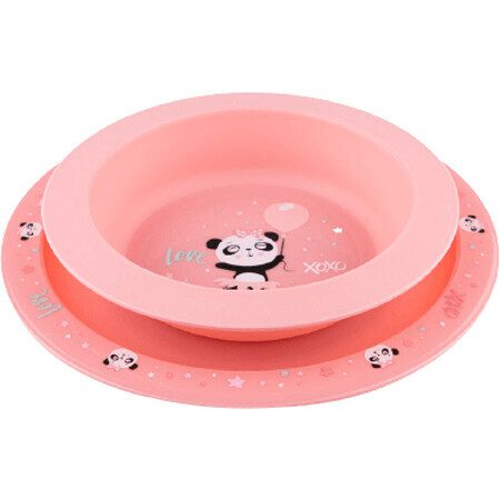 Canpol Kids Juego de Mesa de Animales Exóticos Rosa 2 pcs