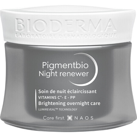 Bioderma Pigmentbio Nachtcreme gegen Pigmentflecken und Fältchen 50 ml