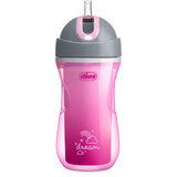 Chicco Mug Sport thermos con cannuccia rosa 14m+ 266 ml