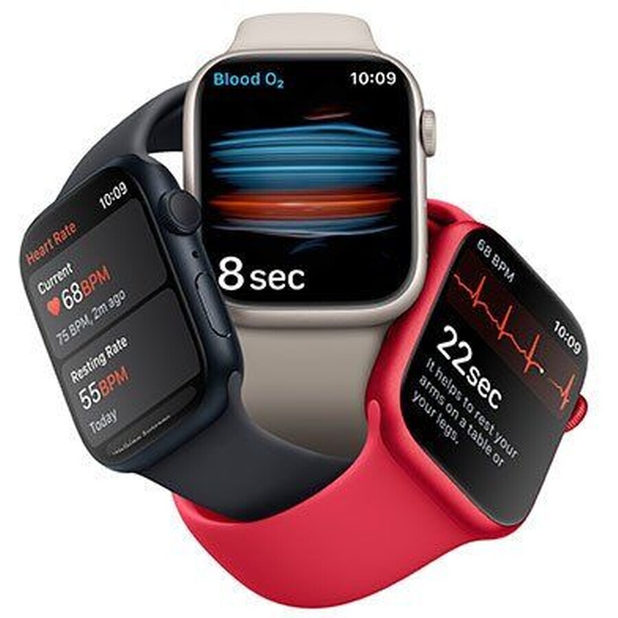 Apple Watch Series 8 GPS 41mm Mitternacht