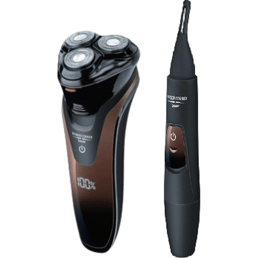 Beurer BEU-HR8000 + BEU-HR2000 Rasierer und Trimmer für Männer zum Formen und Trimmen der Augenbrauen 2 Stück