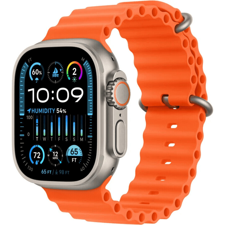 Apple Watch Ultra 2 GPS + Mobilfunk, Ocean Band, orange