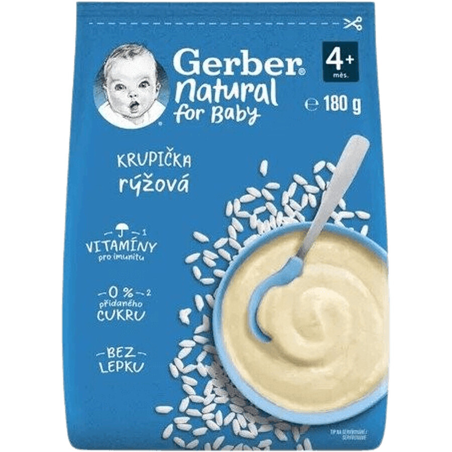 Gerber Natural Rice Grits 4m+ 180 g