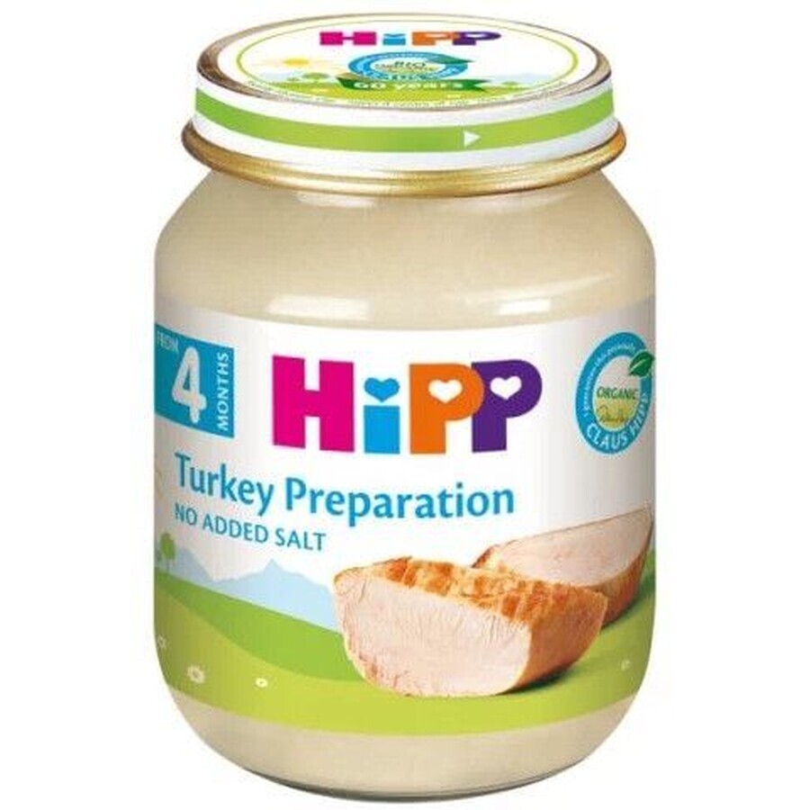 HiPP Biologische kalkoenpuree 125 g