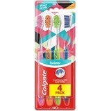 Colgate Twister Design Edition weiche Zahnbürste 4 Stück