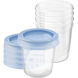 Vasos VIA de Philips Avent con tapa, 5 x 180 ml