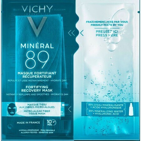 Vichy Mineral 89 Hyaluron Booster Facial Mask 29 g