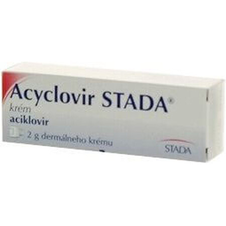 Aciclovir Stada cremă dermică 2 g