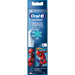 Oral-B Pro Kids Spiderman vervangingskoppen 4 stuks