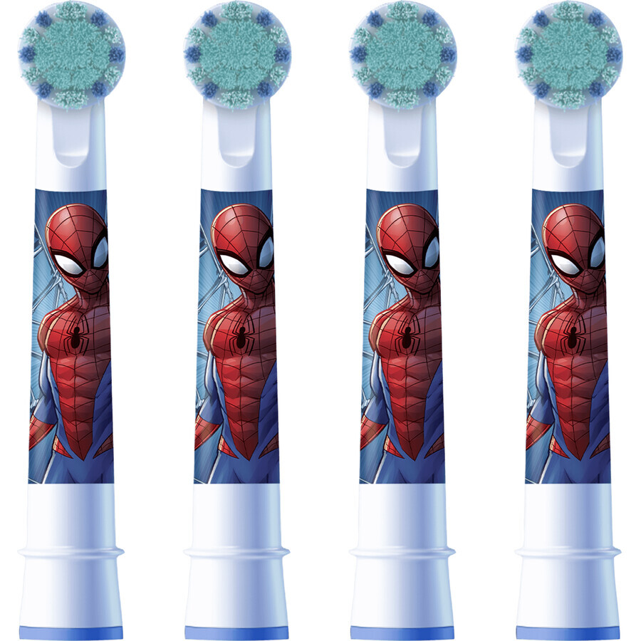 Oral-B Pro Kids Spiderman vervangingskoppen 4 stuks