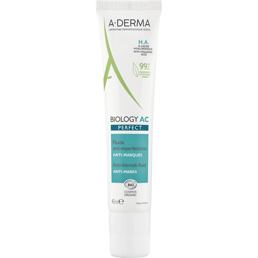 A-Derma Fluido contro le imperfezioni cutanee 40 ml