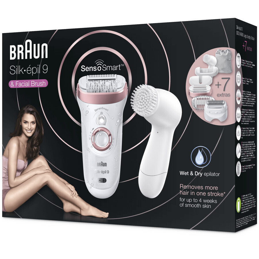 Braun Silk-épil 9-880 Oro rosa