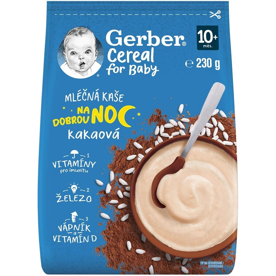 Gerber Cerealien Milch Brei Kakao Gute Nacht 230 g