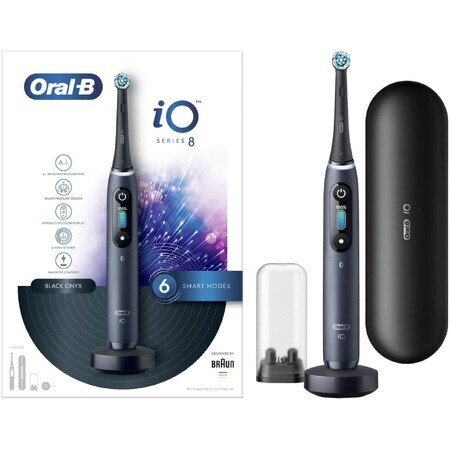 Oral-B iO-serie 8 elektrische tandenborstel zwart