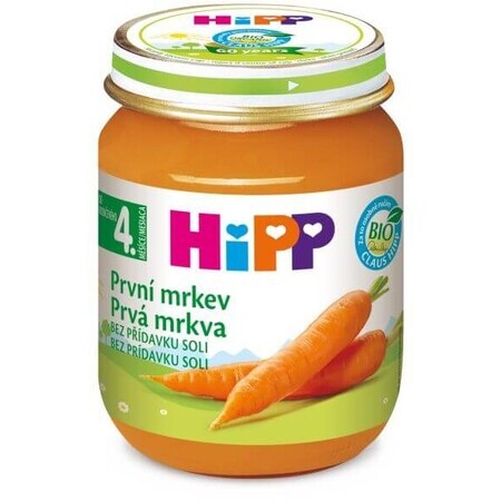 HiPP Biologische groentepuree Eerste wortel 125 g