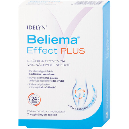 Idelyn Beliema Effect PLUS comprimidos vaginales 7 unidades