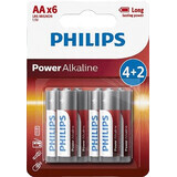 Philips LR6P6BP/10 Batteries 6 pcs