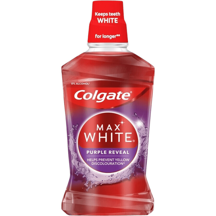 Colgate Max White Max White Purple Reveal Bain de bouche 500 ml