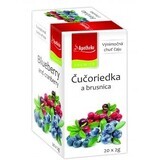 Apotheke Premier Selection Blueberry and cranberry tea 20 x 2 g