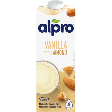 Băutură de migdale Alpro cu aromă de vanilie 1 l