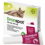 Dronspot 96 mg/24 mg Gatos grandes spot-on 2 x 1,12 ml