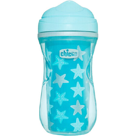 Chicco Active Thermos tazza 200 ml, turchese, stelle 14m+