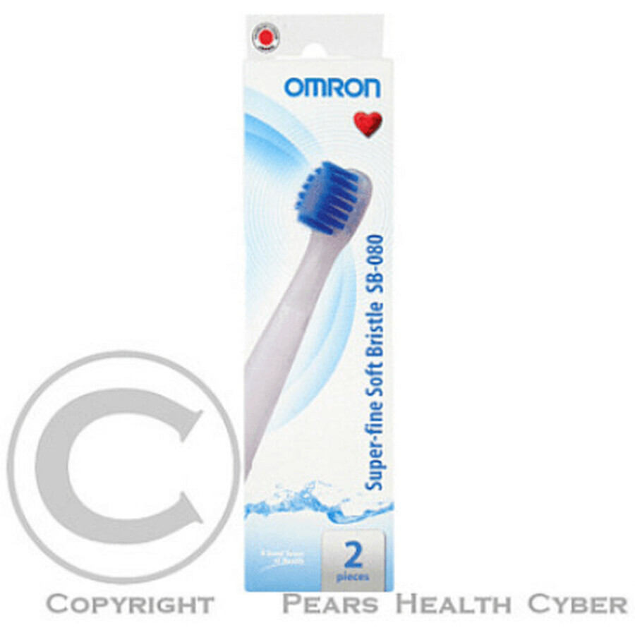 Omron Super-Fine Soft Perie de schimb SB-080, 2 buc