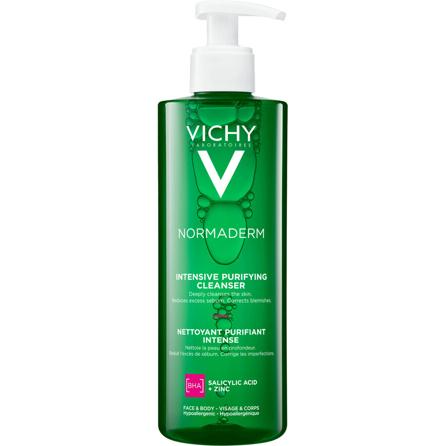 Vichy Normaderm Phytosolution Gel Nettoyant pour les peaux à tendance acnéique 400 ml