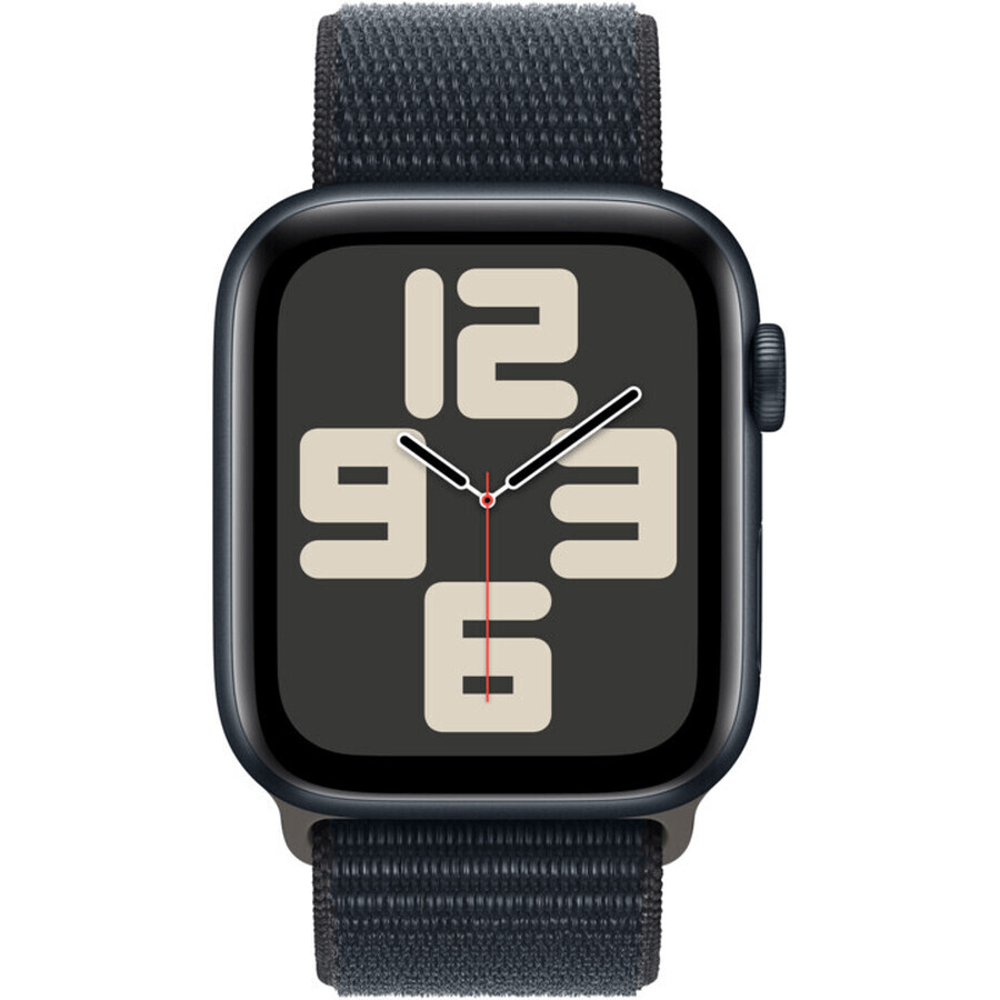 Apple Watch SE GPS 44 mm Aluminiumgehäuse mit Sportschlaufe, Midnight