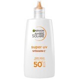 Garnier Ambre Solaire Super UV Daily Anti-Dark Spot Fluid mit Vitamin C und SPF 50+, 40 ml