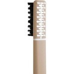 Feather Toothbrush with holder, medium beige