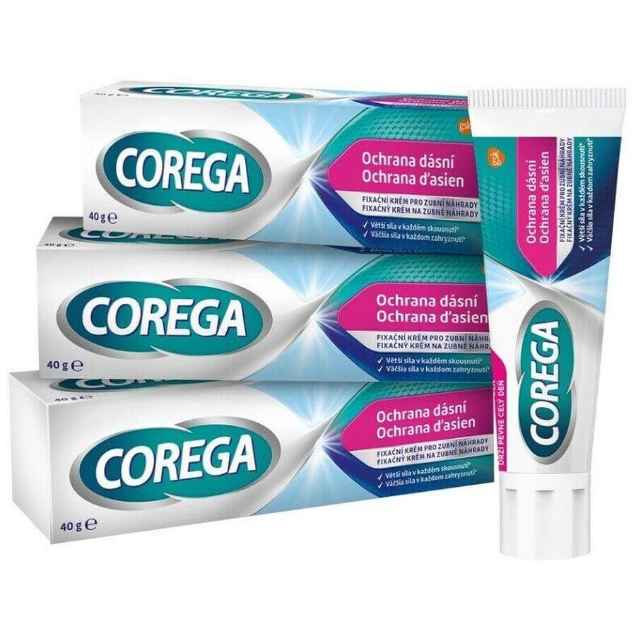 Corega FIX Tandvleesbescherming 3 x 40 g