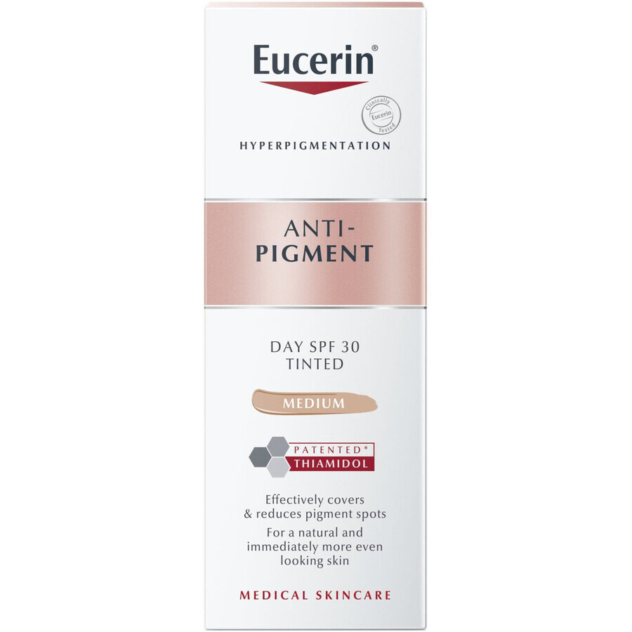 Eucerin Anti-Pigment Tagescreme SPF 30 - getönt (mittel-dunkel) 50 ml