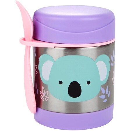 Skip Hop Dierentuin thermoskan met lepel/vork Koala 325ml