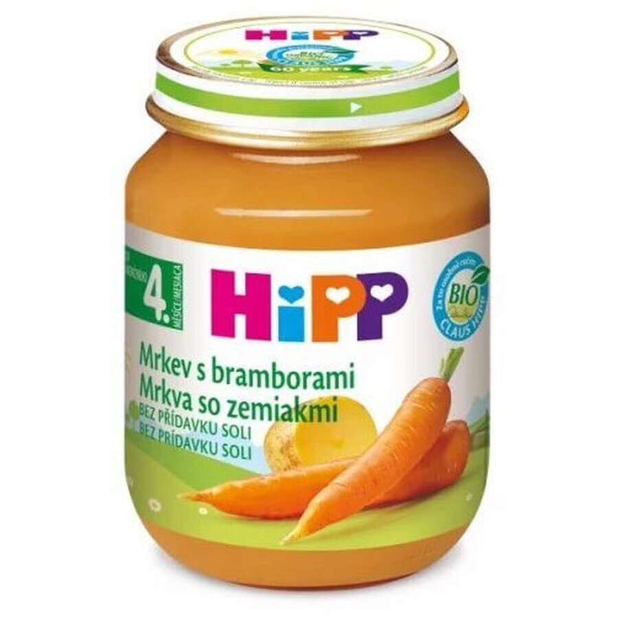 HiPP Wortelen en aardappelen 125 g