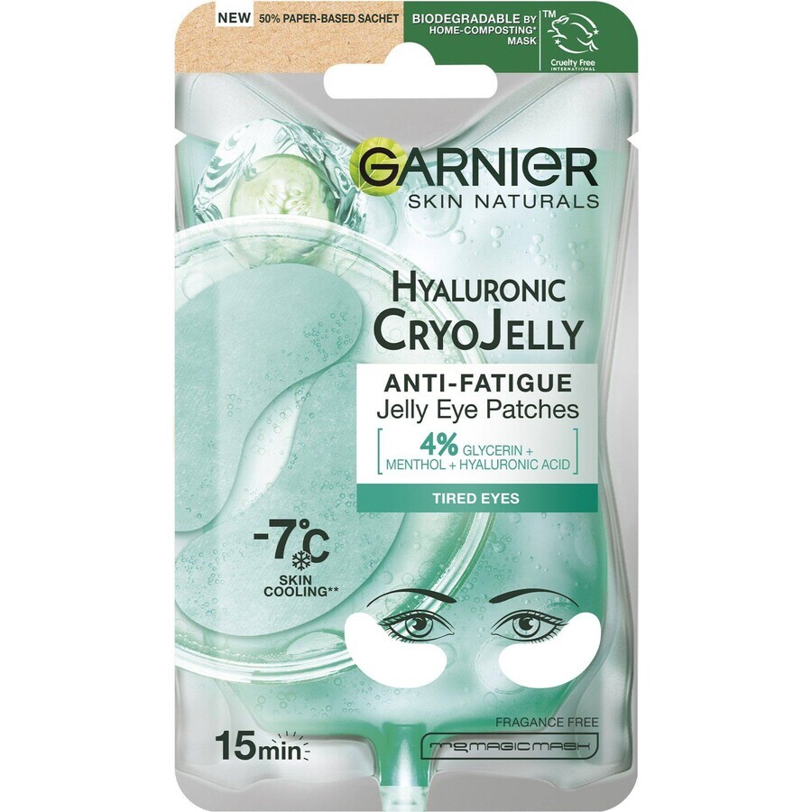 Garnier Cryo Jelly Cooling Textile Eye Mask -7 °C 5 g