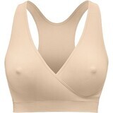 Sujetador de noche para maternidad y lactancia Medela Keep Cool, beige M