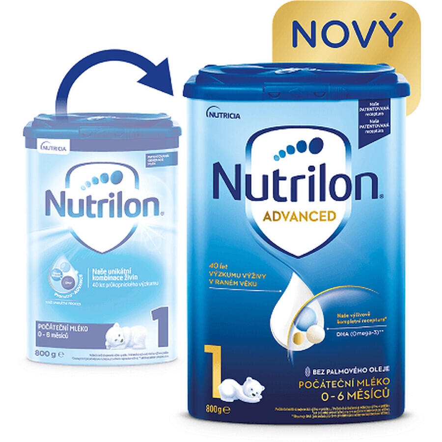 Nutrilon 1 Advanced Säuglingsnahrungspulver 800 g