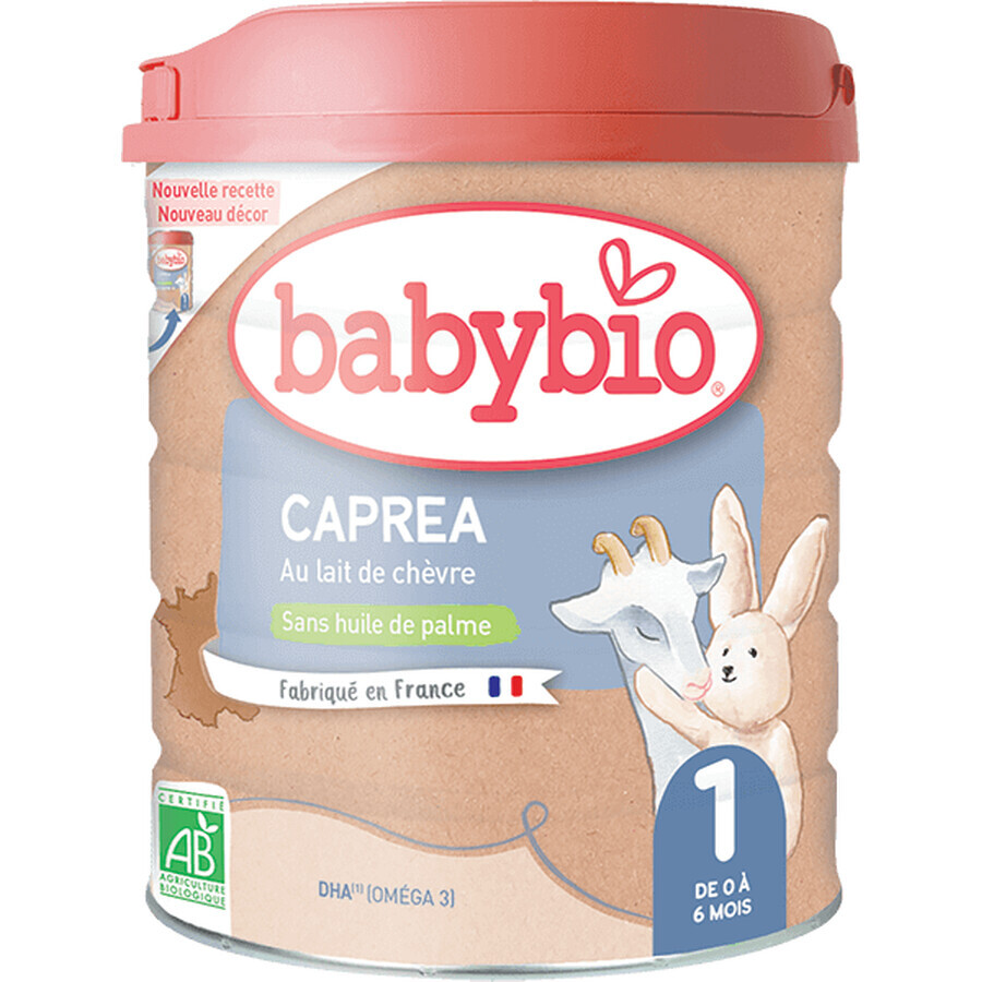 Babybio Leche de cabra para lactantes Caprea 1, 800 g