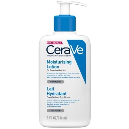 CeraVe Lotion hydratante pour peaux sèches à très sèches 236 ml