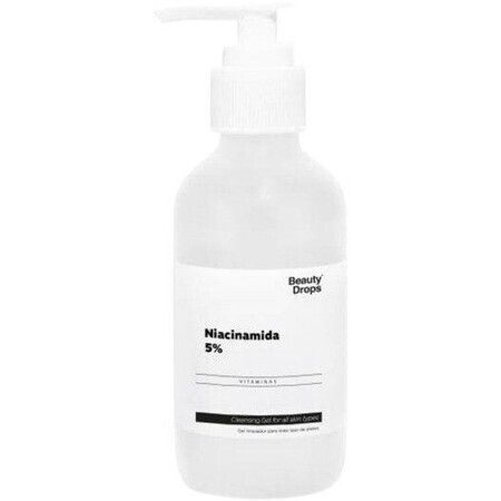 Beauty Drops Gel detergente con il 5% di niacinamide, 250 ml