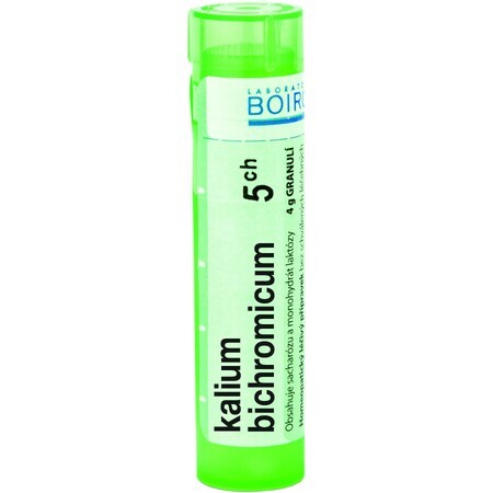 Boiron Kalium Bichromicum CH5 granule 4 g